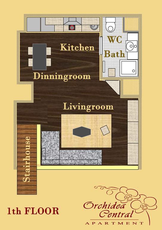 Orchidea Central Apartment Budapest Esterno foto